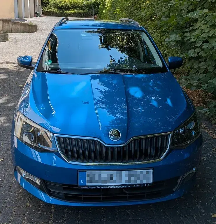 Gebraucht Skoda Fabia Clever 95 PS (69 kW) 2018 Blau Kombi