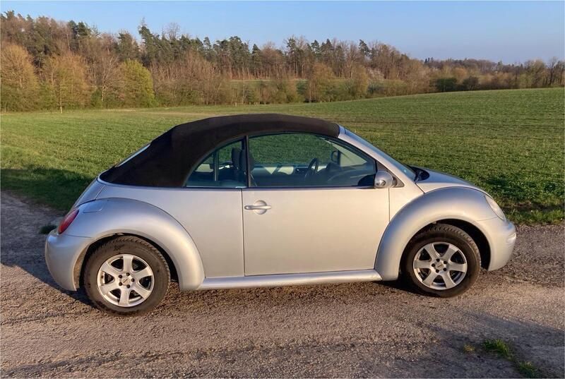 Silber Gebraucht 2004 VW Beetle Cabrio | 2.250 € (Superpreis) - Bild 1/4