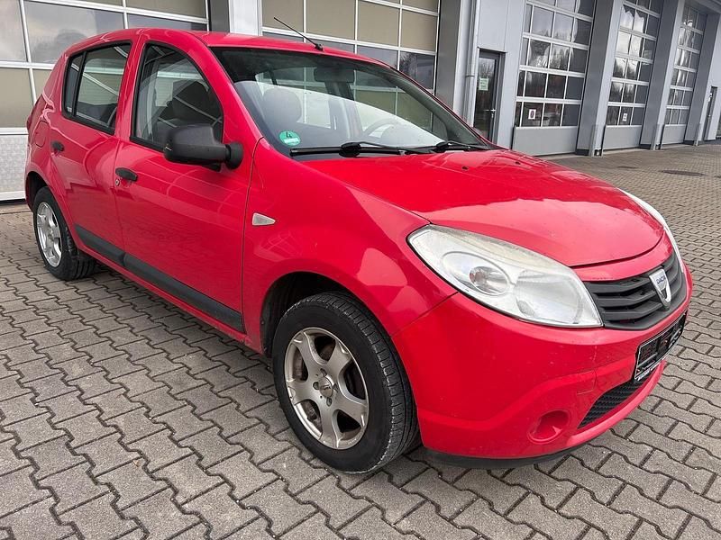 Gebraucht Dacia Sandero 75 PS (55 kW) 2009 Rot Kleinwagen