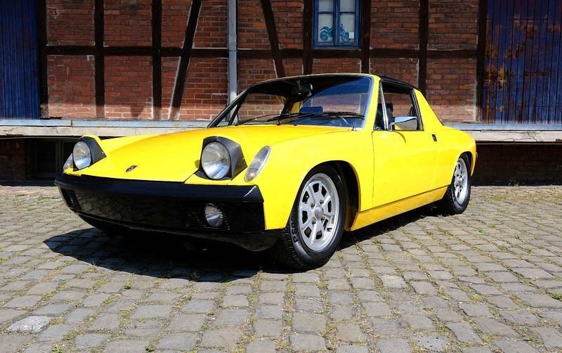 Gebraucht Porsche 914 100 PS (73 kW) 1976 Gelb Cabrio