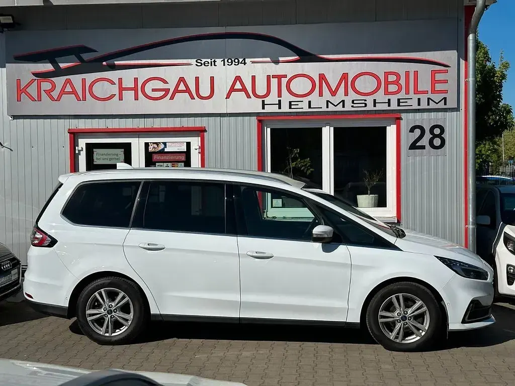 Gebraucht Ford Galaxy 150 PS (110 kW) 2021 Weiß Van / Kleinbus