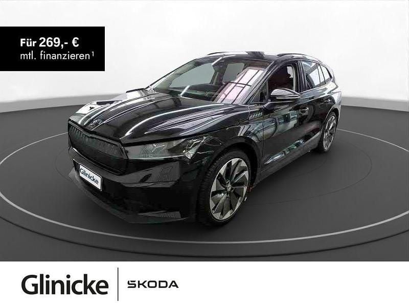 Gebraucht Skoda Enyaq iV ecoSuite 150 kW (204 PS) 2021 Schwarzmagic perleffekt SUV