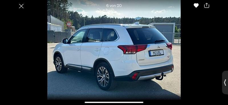 Gebraucht Mitsubishi Outlander Edition 150 PS (110 kW) 2017 Weiß SUV