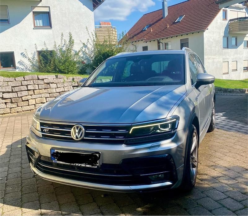 Silber Gebraucht 2019 VW Tiguan R-line SUV | 24.500 € (Guter Preis) - Bild 1/4