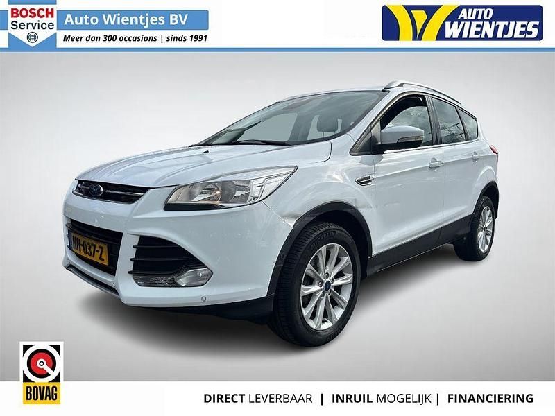 Weiß Gebraucht 2015 Ford Kuga Titanium SUV | 5.950 € (Superpreis) - Bild 1/4