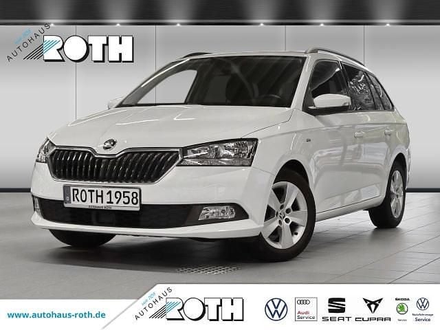 Weiss Gebraucht 2021 Skoda Fabia Ambition Kleinwagen | 13.787 € (Fairer Preis) - Bild 1/4