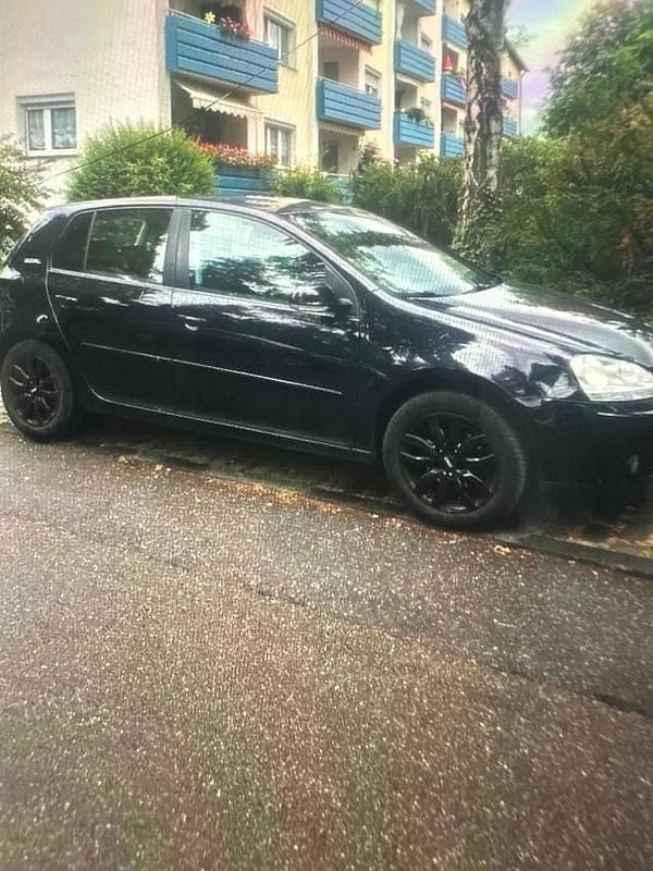 Schwarz Gebraucht 2008 VW Golf V Goal Limousine | 1.599 € (Guter Preis) - Bild 1/1