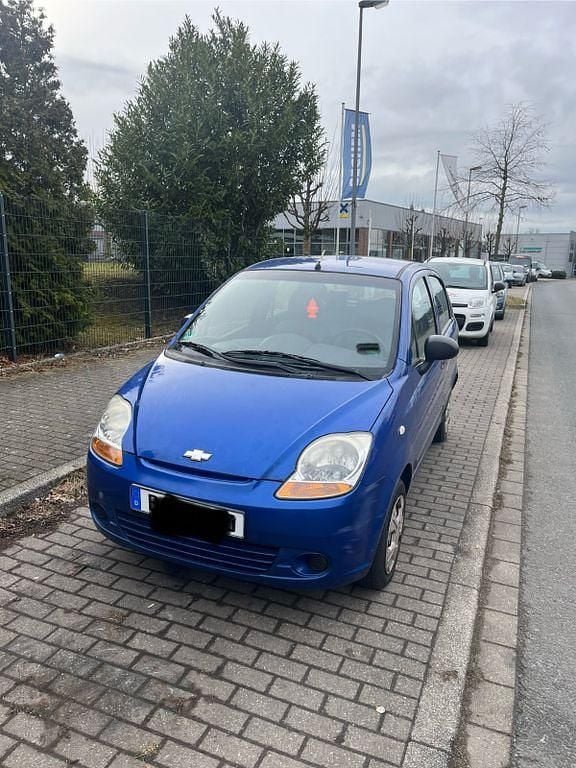 Blau Gebraucht 2008 Chevrolet Matiz Kleinwagen | 950 € (Guter Preis) - Bild 1/4