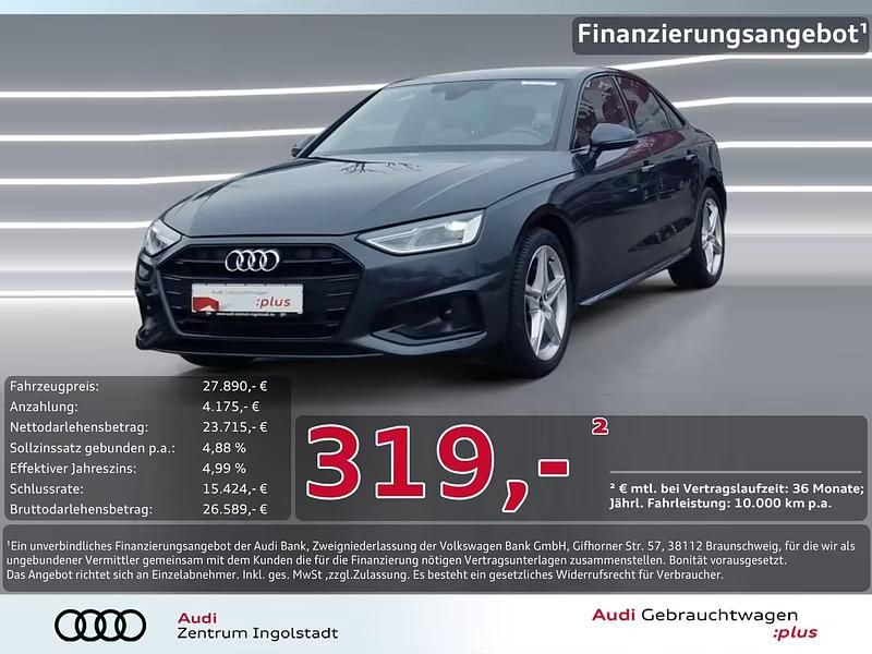 Second-hand Audi A4 Advanced 204 CP (150 kW) 2022 Gri Berlinǎ