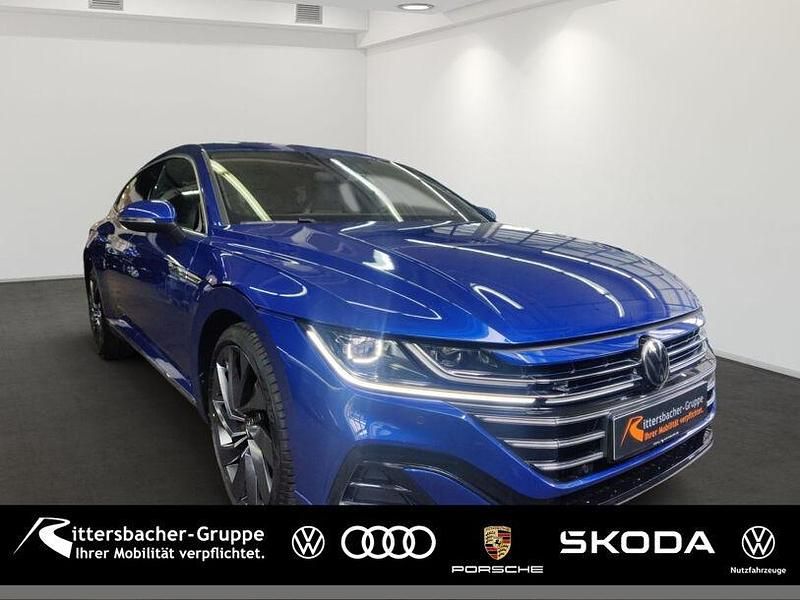 Lapiz blue metallic Gebraucht 2023 VW Arteon R-line Kombi | 42.900 € (Teuer) - Bild 1/4