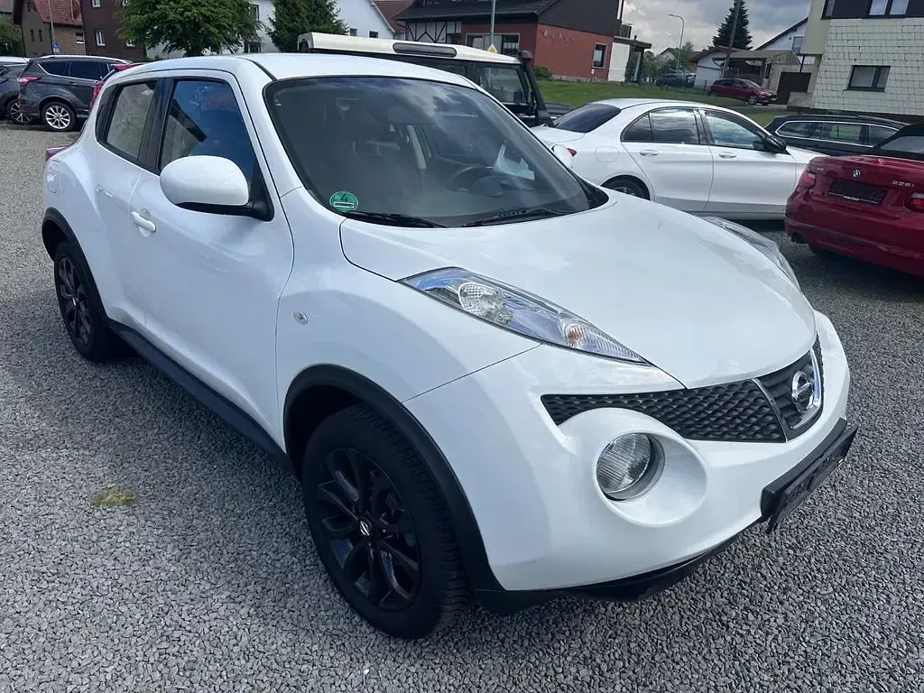 Second-hand Nissan Juke Acenta 117 CP (86 kW) 2013 Alb SUV