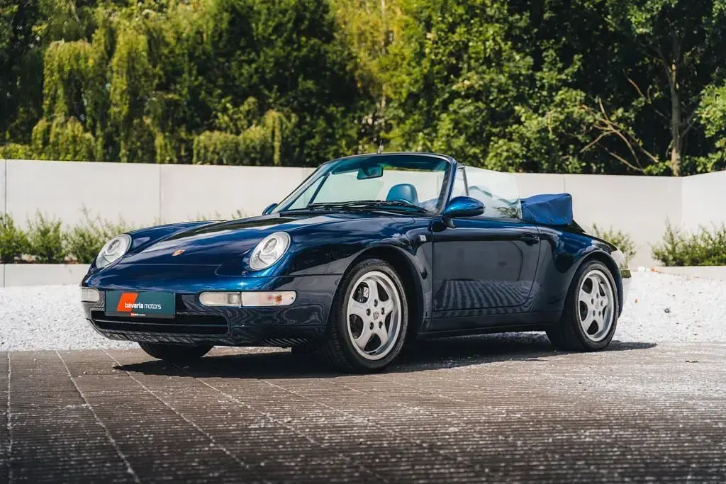 Gebraucht Porsche 993 286 PS (210 kW) 1997 Blau Cabrio