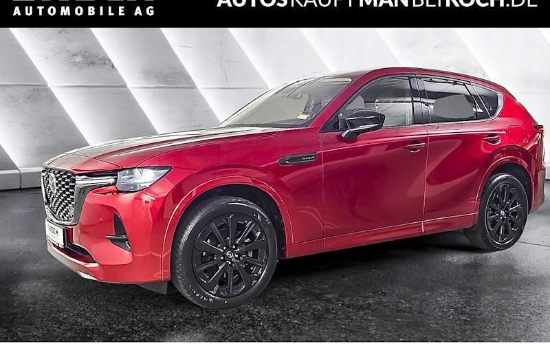 Rot Gebraucht 2025 Mazda CX-60 Homura-Line SUV | 46.990 € (Superpreis) - Bild 1/4