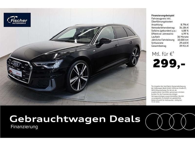 Gebraucht Audi A6 S-Line 204 PS (150 kW) 2023 Schwarz Kombi