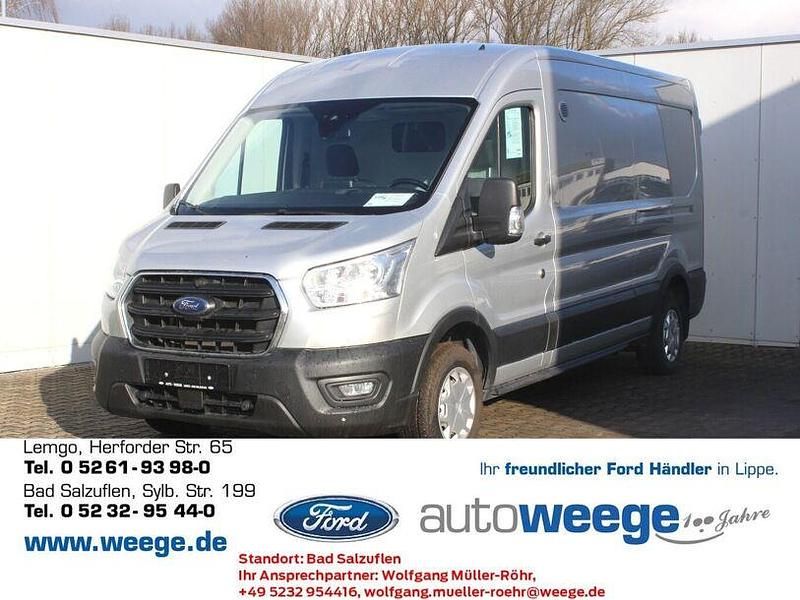 Silber (metallic) Gebraucht 2021 Ford Transit Trend Van | 18.990 € (Guter Preis) - Bild 1/4