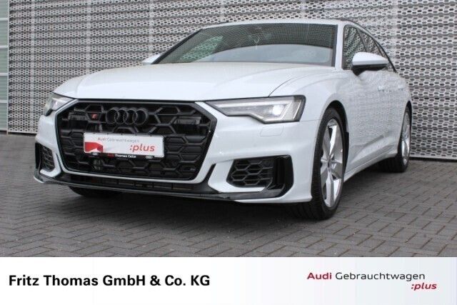 Gletscherweiß metallic Gebraucht 2024 Audi S6 Ambiente Kombi | 66.690 € (Guter Preis) - Bild 1/4