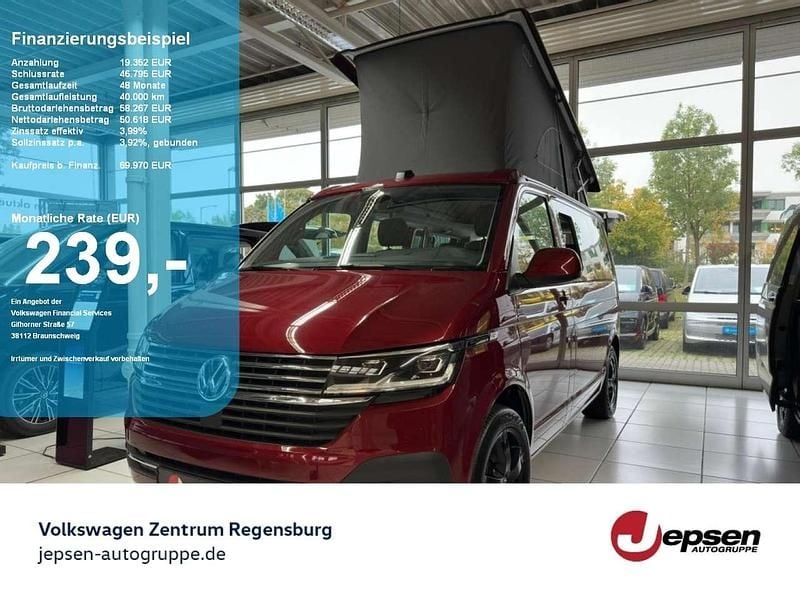 Rot Gebraucht 2024 VW California California Van | 69.970 € (Guter Preis) - Bild 1/4