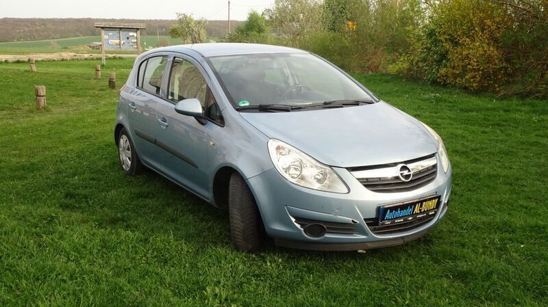 Blau Gebraucht 2008 Opel Corsa Edition Limousine | 1.250 € (Fairer Preis) - Bild 1/4