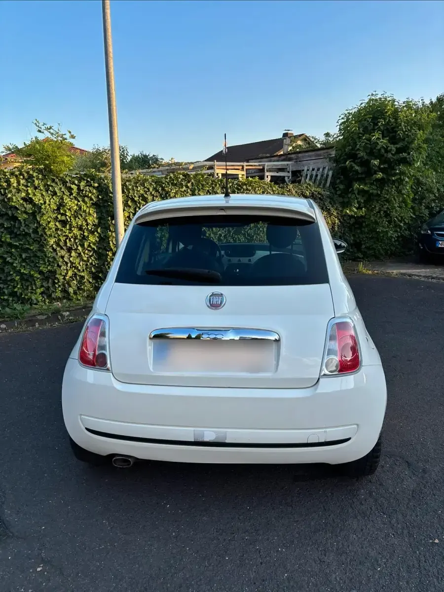 Gebraucht Fiat 500 101 PS (74 kW) 2011 Weiß Kleinwagen