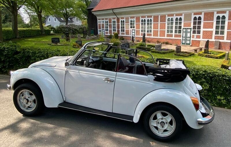 Weiß Gebraucht 1973 VW Käfer Cabrio | 18.999 € - Bild 1/4