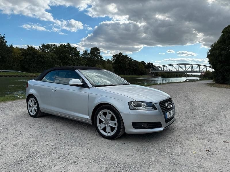 Silber Gebraucht 2008 Audi A3 Cabriolet Comfort Cabrio | 4.999 € (Superpreis) - Bild 1/4