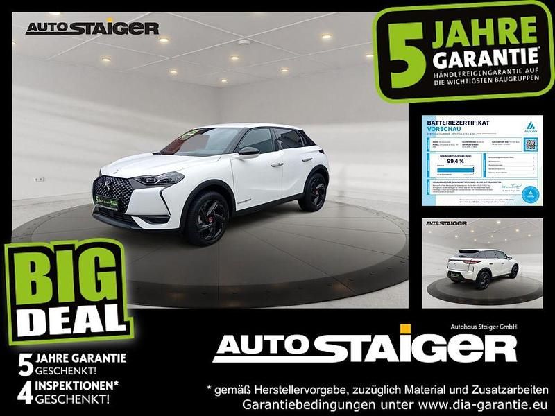 Lack weiss banquise/typ aussen Gebraucht 2022 DS Automobiles DS3 Performance Line Plus Limousine | 16.397 € (Fairer Preis) - Bild 1/4
