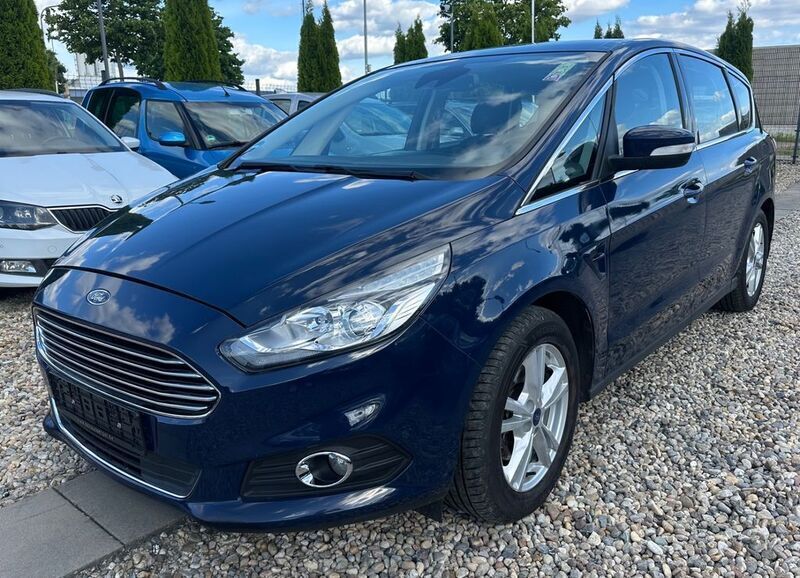 Gebraucht Ford S-MAX Titanium 150 PS (110 kW) 2016 Blau Van / Kleinbus