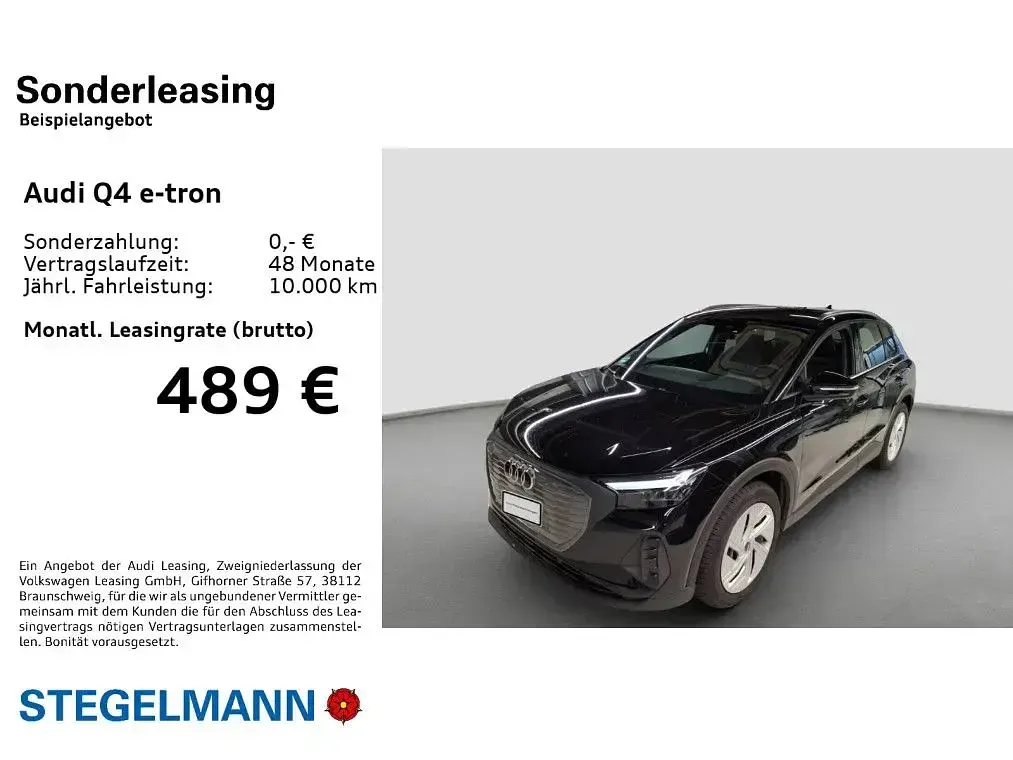Używany Audi Q4 e-tron Ambiente 210 kW (286 KM) 2025 Czarny SUV