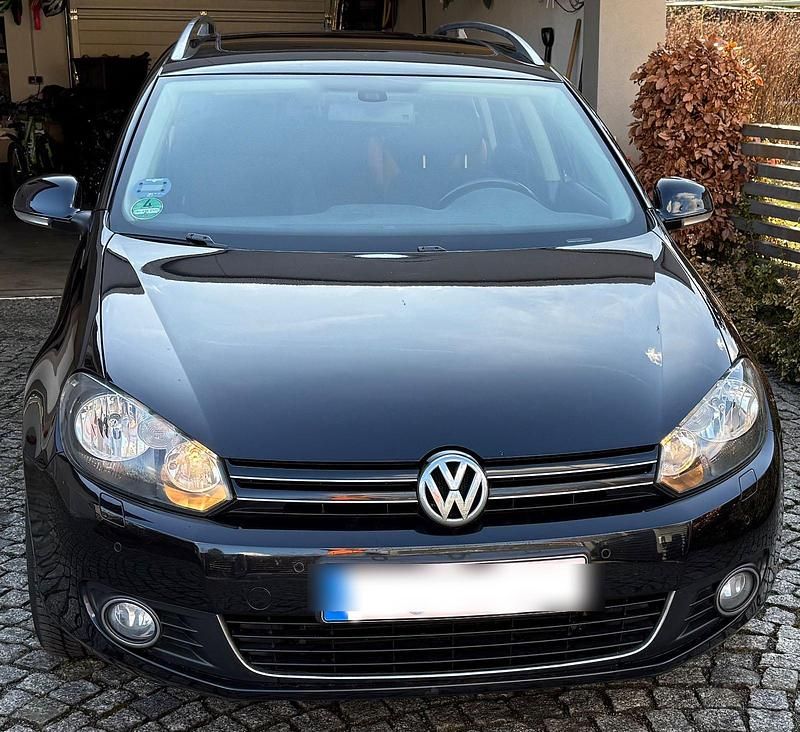 Gebraucht VW Golf V Highline 122 PS (89 kW) 2009 Schwarz Kombi