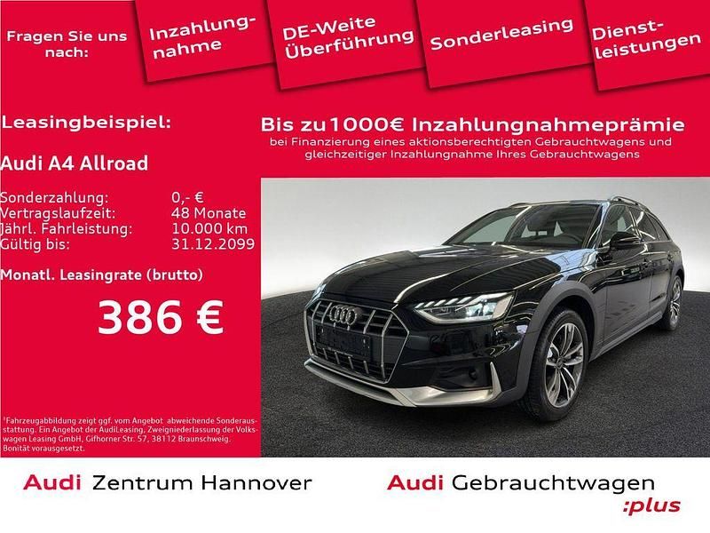 Brillantschwarz Gebraucht 2023 Audi A4 Allroad Ambiente Kombi | 34.150 € (Guter Preis) - Bild 1/4