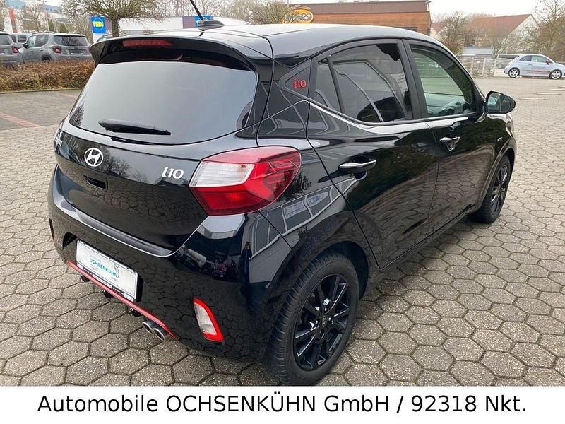 Gebraucht Hyundai i10 N Line 101 PS (74 kW) 2023 Schwarz Kleinwagen