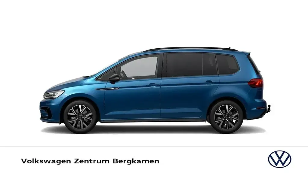 Gebraucht VW Touran Style 150 PS (110 kW) 2023 Caribbean blue metallic Van / Kleinbus