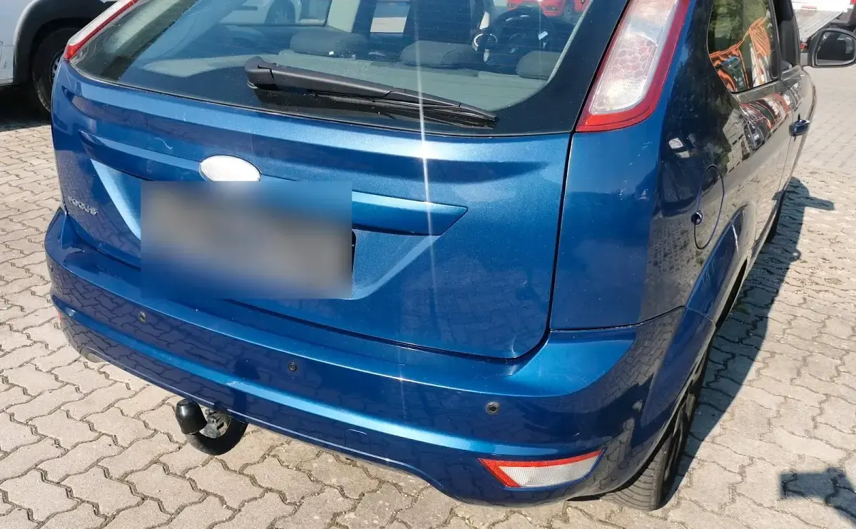 Gebraucht Ford Focus 101 PS (74 kW) 2008 Blau Coupé