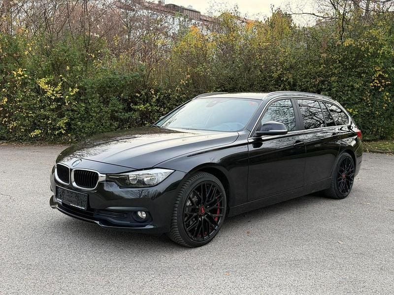 Schwarz Gebraucht 2016 BMW 318 M Sport Kombi | 14.990 € (Guter Preis) - Bild 1/4
