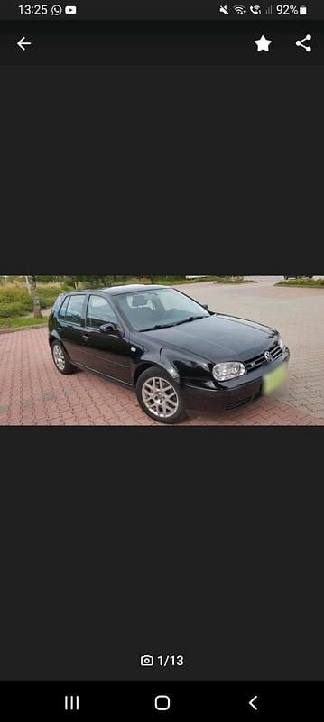 Gebraucht VW Golf IV 170 PS (125 kW) 2001 Schwarz Kleinwagen
