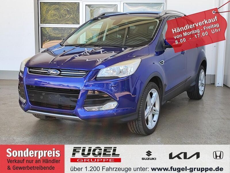 Indicblau metallic Gebraucht 2014 Ford Kuga Titanium SUV | 8.499 € (Guter Preis) - Bild 1/4