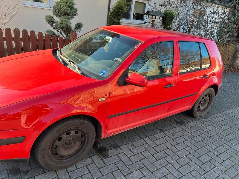 Gebraucht VW Golf IV 90 PS (66 kW) 1998 Rot Kleinwagen