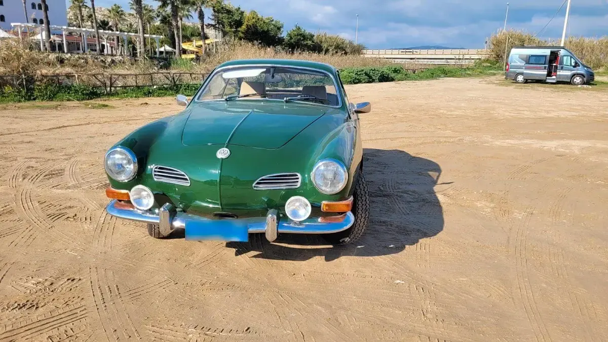 Usata VW Karmann Ghia Karmann 50 CV (36 kW) 1971 Verde Coupé