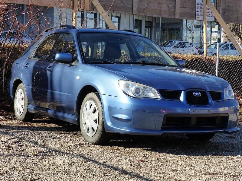 Gebraucht Subaru Impreza 105 PS (77 kW) 2007 Blau Kombi