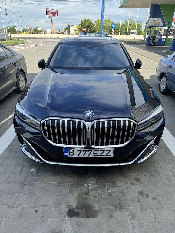 Blau Gebraucht 2021 BMW 745e Limousine | 50.000 € (Superpreis) - Bild 1/4