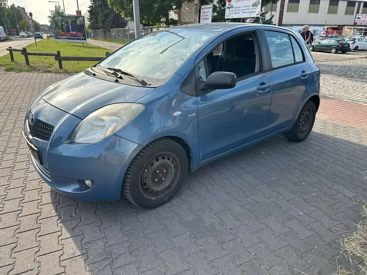 Gebraucht Toyota Yaris Sol 90 PS (66 kW) 2007 Greyish blue mica metallic Kleinwagen