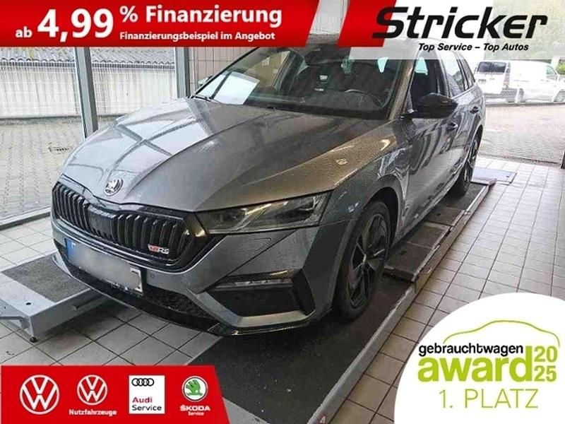 Graphitegrau metallic Gebraucht 2022 Skoda Octavia RS Kombi | 27.889 € (Guter Preis) - Bild 1/3