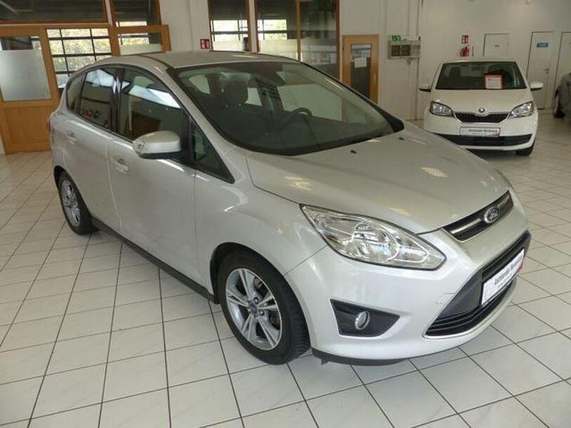 Gebraucht Ford C-MAX SYNC Edition 135 PS (99 kW) 2014 Silber Van / Kleinbus