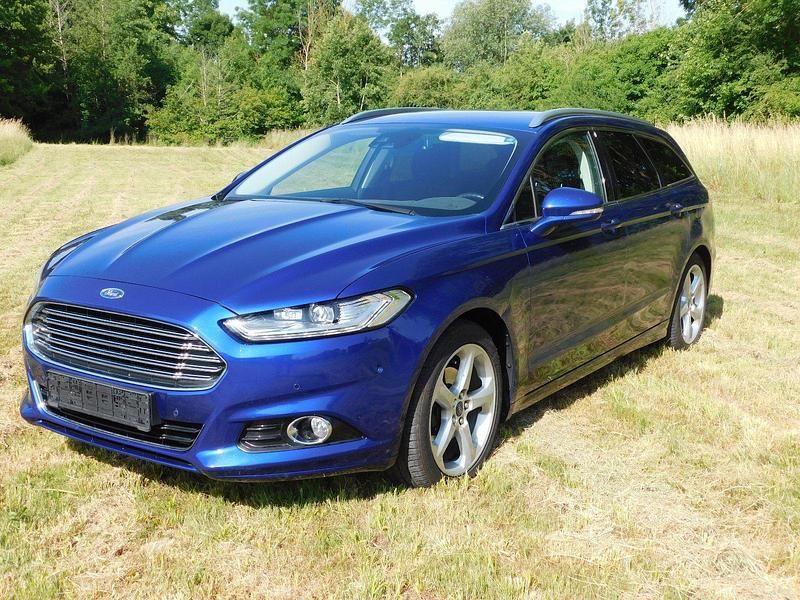 Blau Gebraucht 2015 Ford Mondeo Kombi | 7.700 € (Superpreis) - Bild 1/4