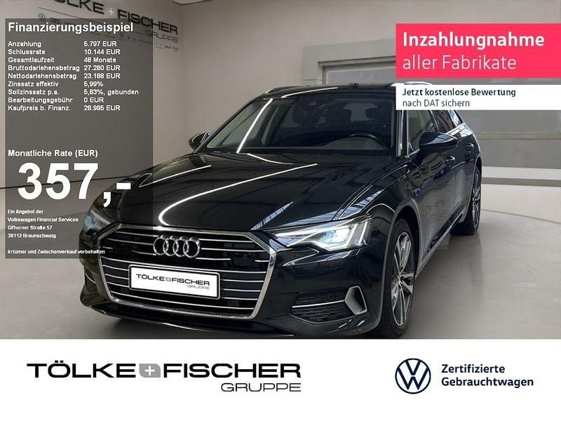 Vesuvgrau (metallic) Gebraucht 2019 Audi A6 Sport Kombi | 27.459 € (Fairer Preis) - Bild 1/4