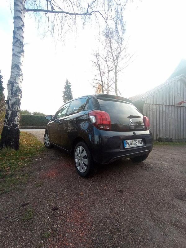 Gebraucht Peugeot 108 Style 72 PS (52 kW) 2018 Schwarz Kleinwagen