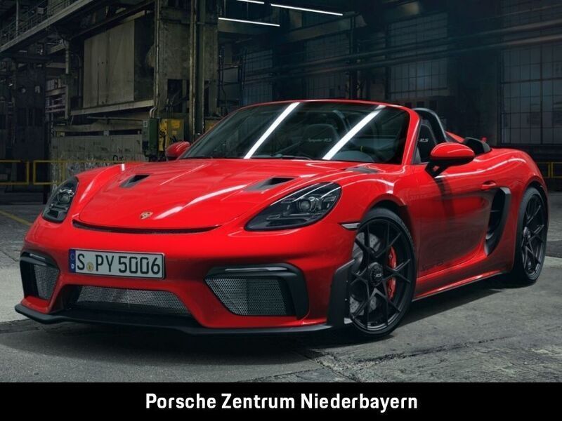 Indischrot/verdeck komplett schw Neu 2025 Porsche Boxster Cabrio | 175.599 € (Guter Preis) - Bild 1/4