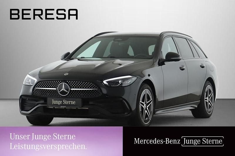 Schwarz Gebraucht 2024 Mercedes C300e AMG Kombi | 43.930 € (Superpreis) - Bild 1/3