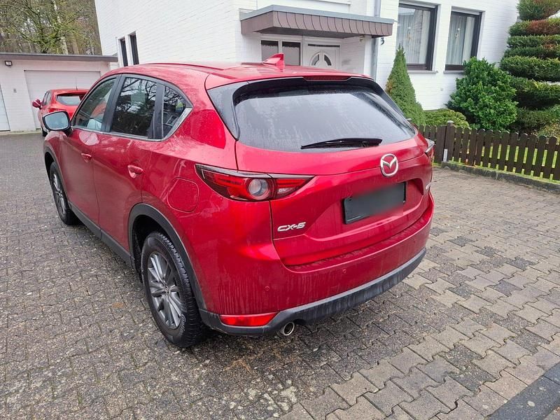 Gebraucht Mazda CX-5 Exclusive-Line 165 PS (121 kW) 2018 Rot SUV