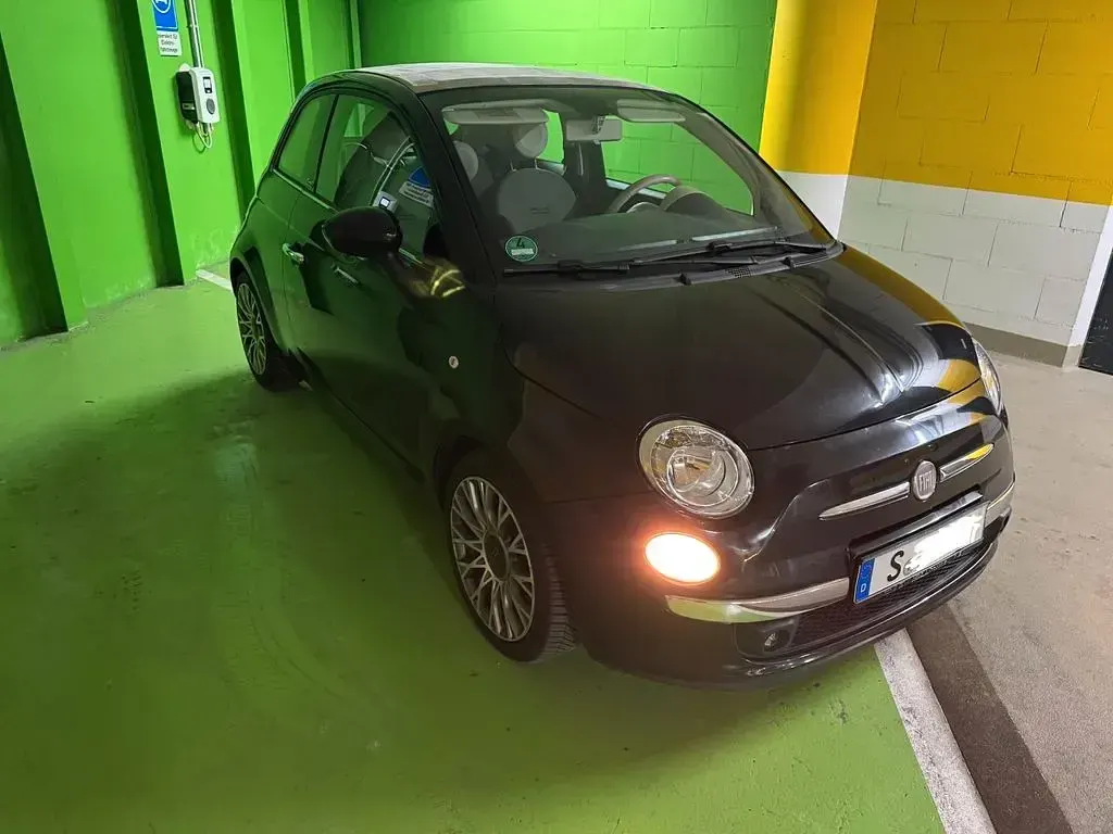 Gebraucht Fiat 500C 101 PS (74 kW) 2010 Schwarz Cabrio